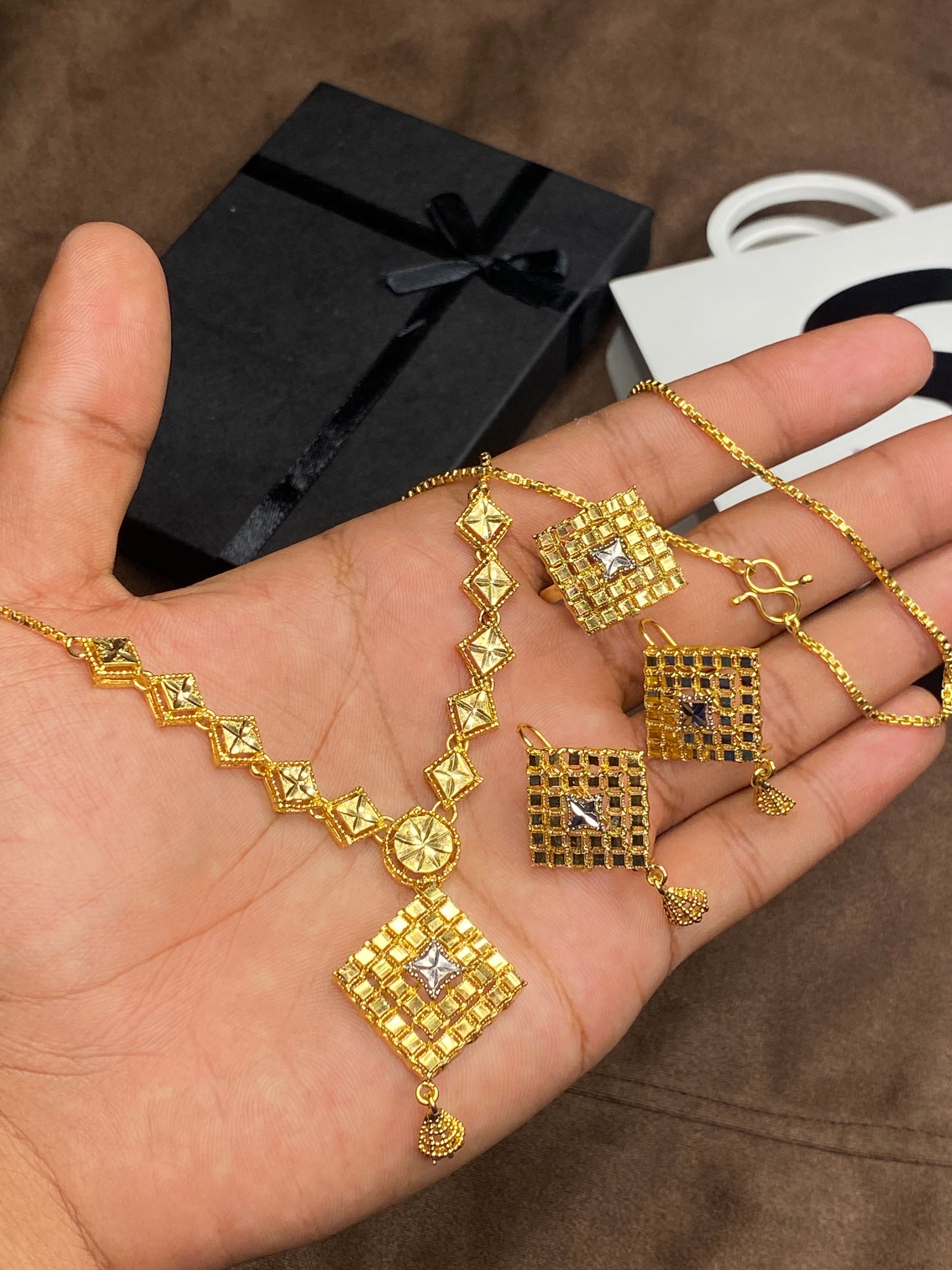 Royal Gold Plated Mala Set