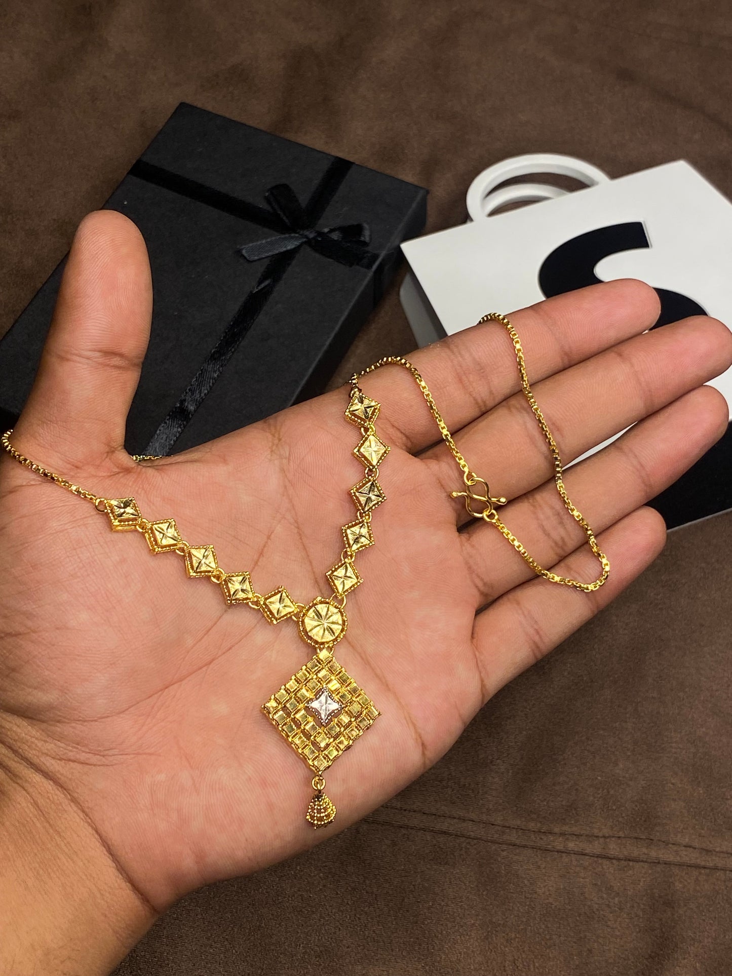 Royal Gold Plated Mala Set