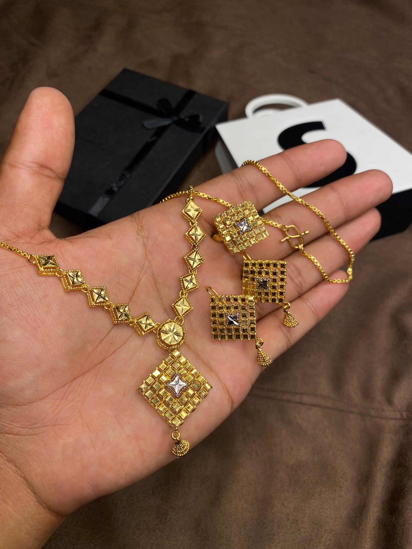 Royal Gold Plated Mala Set