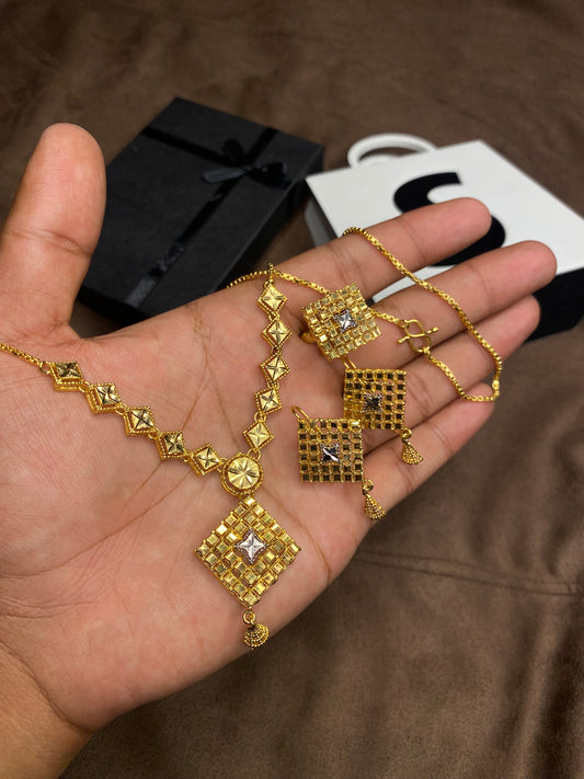 Royal Gold Plated Mala Set